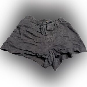 Forever 21 Black Cargo Shorts